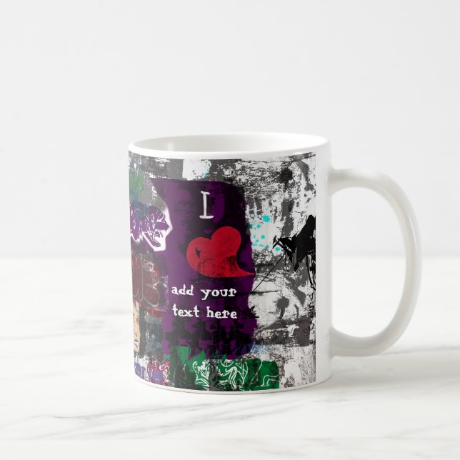 Tasse personnalisée par graffiti (Droite)