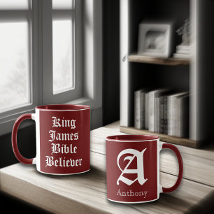 Tasse personnalisée pour chrétien croyant de la Bi