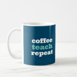 Tasse personnalisée pour enseignant Café Enseigner