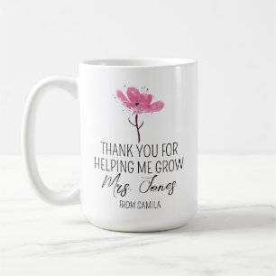 Tasse personnalisée pour enseignant Idée de cadeau