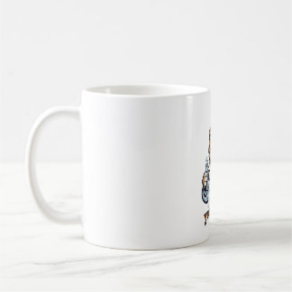 Tasse personnalisée pour scientifique avec chat Sc