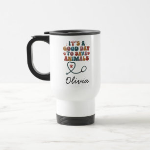 Tasse personnalisée pour vétérinaire, animal perso