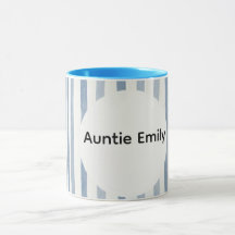 Tasse personnalisée Tante Mug – Vous êtes ma tante