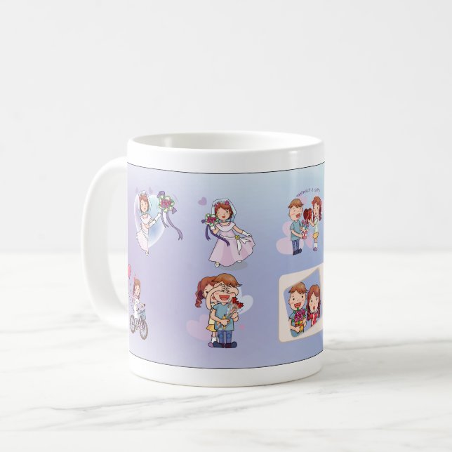 tasse personnalisée unique (Devant gauche)