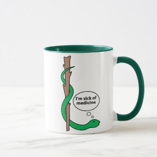 Tasse Personnel drôle d'Asclepius