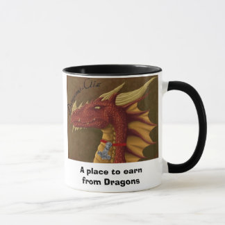 Tasse petit principal de dragon (1), endroit d'A à