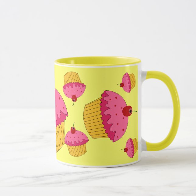 Tasse Petits gâteaux roses (Droite)