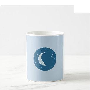 Tasse Phase de Lune de Noël - Glacé & Argent
