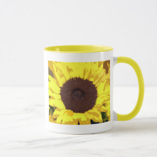 Tasse Philosophie d'un tournesol