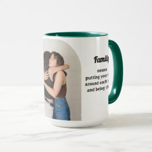 Tasse Photo de Famille Signifie