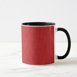 Tasse Photo de toile rouge de texture