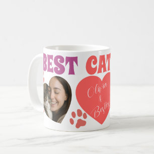 Tasse Photo Maman Chat Personnalisée