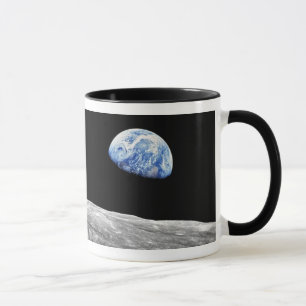 Tasse Photo NASA Apollo 8 Earthrise Lune Orbite Lunaire