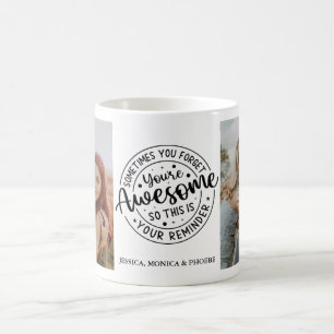 Tasse photo papillon "Restez Magique"