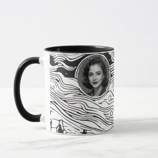 Tasse photo personnalisée classique papa/maman