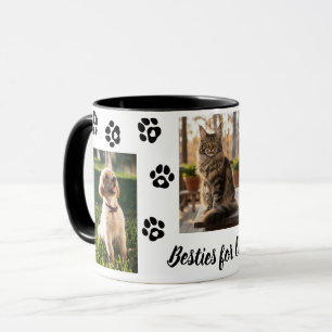 Tasse Photo Personnalisée : Meilleurs Amis Animaux