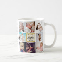 Tasse photo personnalisée pour la fête des mères p