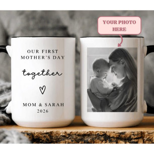 Tasse Photo personnalisée pour la première fête de