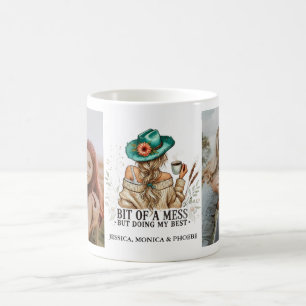 Tasse photo "Un peu en désordre mais je fais de mo