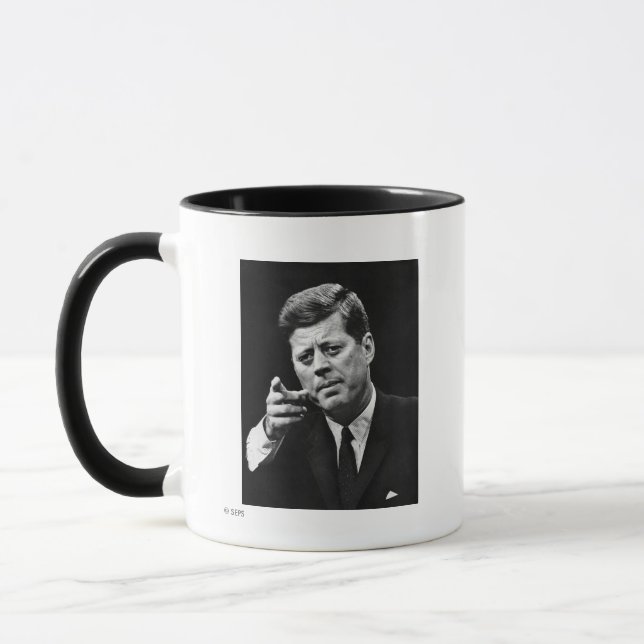 Tasse Photographie de John F. Kennedy 3 (Gauche)