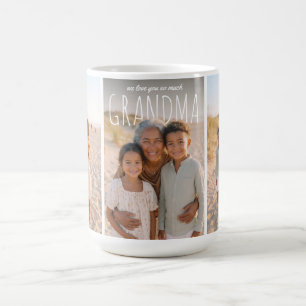 Tasse PhotoPop personnalisée On t'aime tellement g