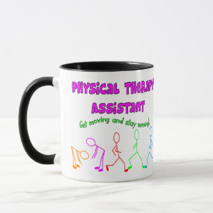 Tasse Physique Thérapie Assistant Personnages en allumet