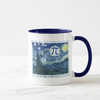 Tasse Pi dans le ciel
