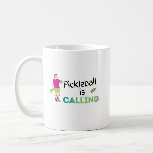 Tasse Pickleball Is Calling (Gauche)
