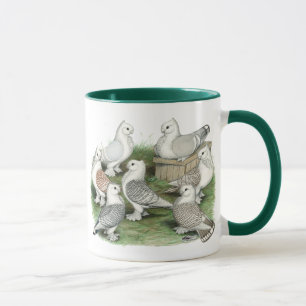 Tasse Pigeons classiques de vrille