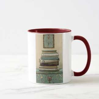 Tasse pile de livres