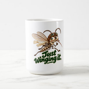 Tasse Pilote de Moustique Drôle