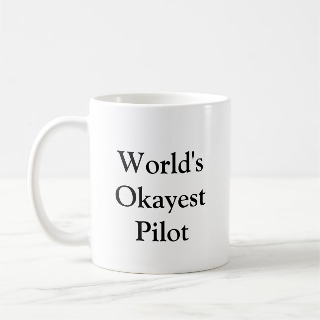 Tasse pilote d'Okayest du monde (Gauche)