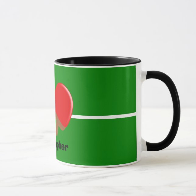 Tasse Ping-pong personnalisé (Droite)