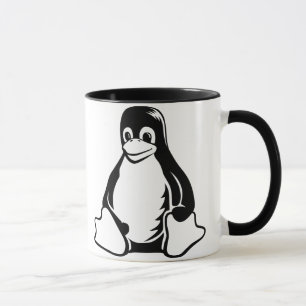 Tasse Pingouin de Tux - (Linux, Open Source, Copyleft,