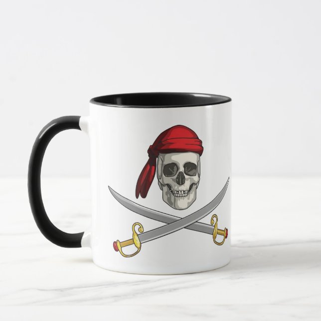 Tasse-Pirate-Skull Tasse (Links)
