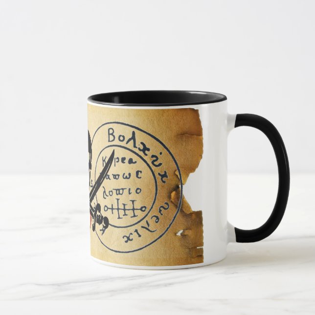 TASSE PIRATES ANCIENNES CARTE DU TRÉSOR, HABILLEMENT ET  (Droite)