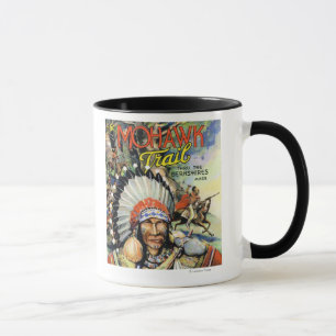 Tasse Piste Mohawk, Vue des Indiens Mohawk
