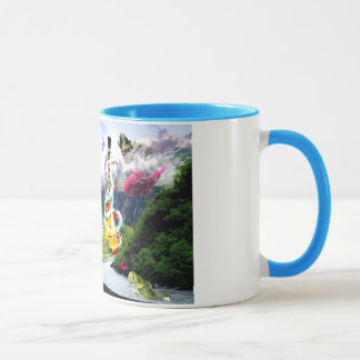 Tasse pittoresque de route
