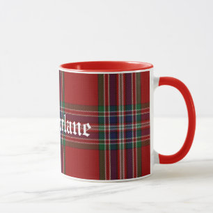 Tasse Plaid de tartan traditionnel fait sur commande de
