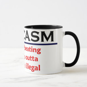 Tasse Plaisanterie drôle de sarcasme de KRW