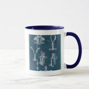 Tasse Plan détaillé nautique IV