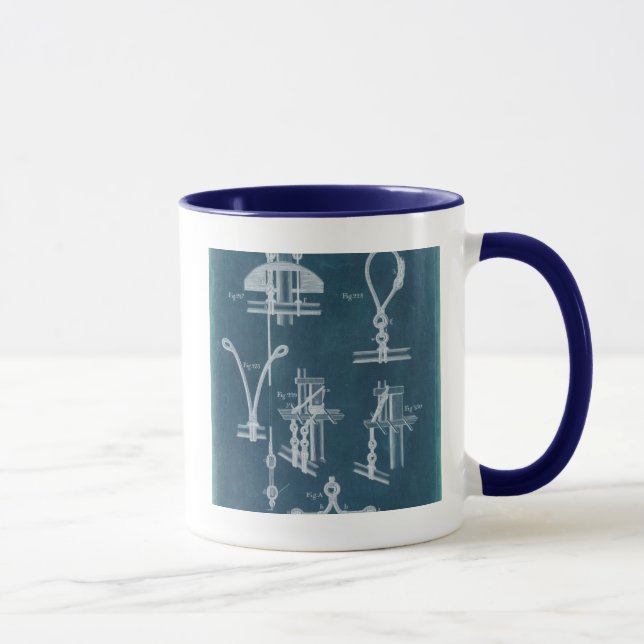 Tasse Plan détaillé nautique IV (Droite)