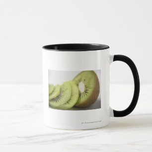 Tasse Plan rapproché des tranches de kiwi