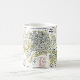 Tasse / Plano de Caracas1929 Venezuela