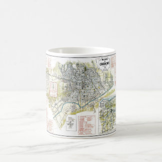 Tasse / Plano de Caracas1929 Venezuela