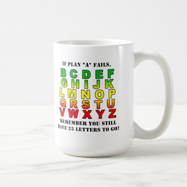 Tasse Plans 'B' à 'Z' (Droite)