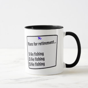 Tasse Plans pour la retraite (pêche)