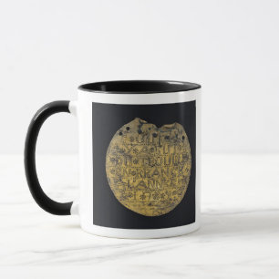 Tasse Plaque avec l'expression