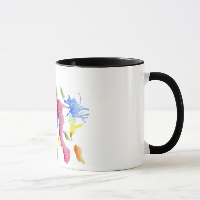 Tasse Plaque d'essai Rorschach InkBlots 10 (Droite)