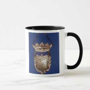 Tasse Plastron ou bouclier pour le rouleau de Torah